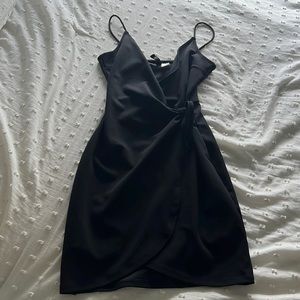 Body con black dress